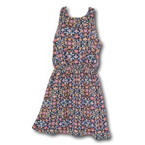 Xhiliration Sleeveless Floral Dress M
